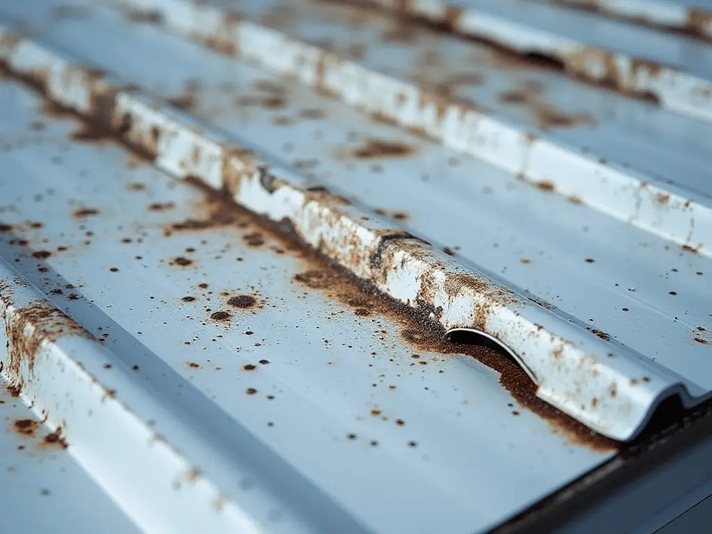 Failed Coating Systems roof image